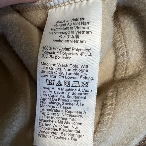 J. Crew Boucle Shirt Jacket Women's XL Beige Gold Buttons Pockets Shacket EUC - Picture 4 of 10